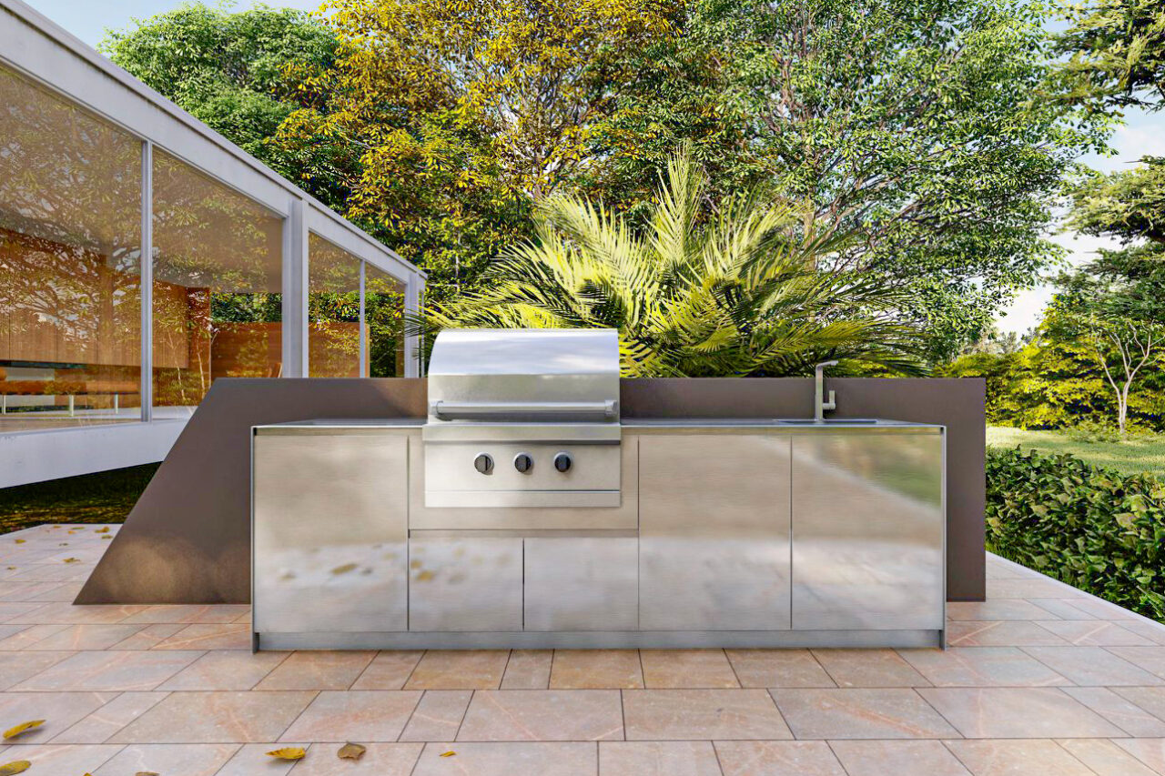 Complete su cocina exterior con la colección outdoor