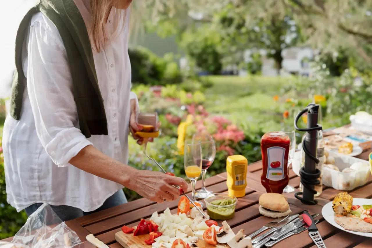 Ferragosto con amici e una cucina da esterno