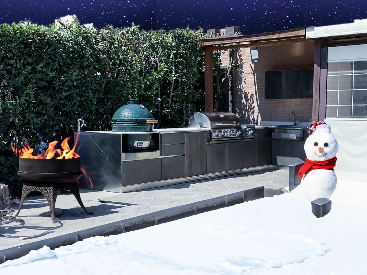 Capodanno intorno a Cucina da esterno - around outdoorkitchens